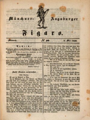 München-Augsburger Figaro (Münchner Kurier für Stadt und Land) Mittwoch 9. Mai 1838