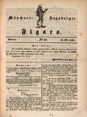 München-Augsburger Figaro (Münchner Kurier für Stadt und Land) Mittwoch 23. Mai 1838
