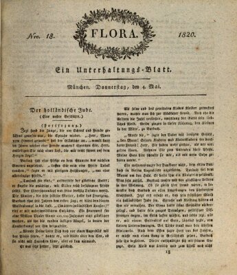 Flora (Baierische National-Zeitung) Donnerstag 4. Mai 1820