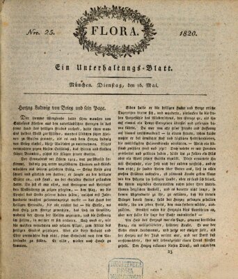 Flora (Baierische National-Zeitung) Dienstag 16. Mai 1820