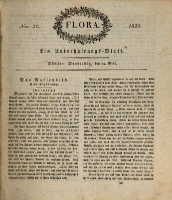 Flora (Baierische National-Zeitung) Donnerstag 25. Mai 1820