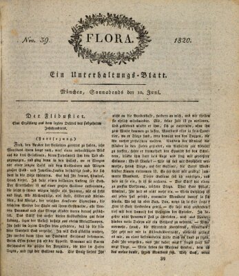 Flora (Baierische National-Zeitung) Samstag 10. Juni 1820