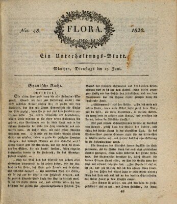 Flora (Baierische National-Zeitung) Dienstag 27. Juni 1820