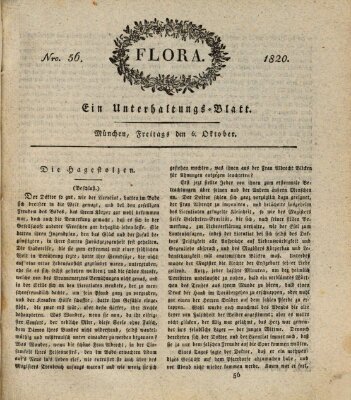 Flora (Baierische National-Zeitung) Freitag 6. Oktober 1820