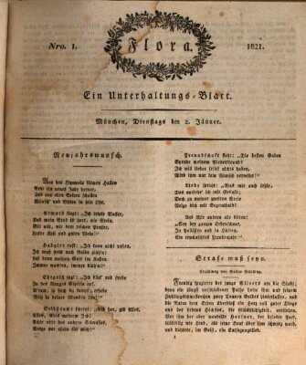 Flora (Baierische National-Zeitung) Dienstag 2. Januar 1821