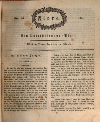 Flora (Baierische National-Zeitung) Donnerstag 25. Januar 1821