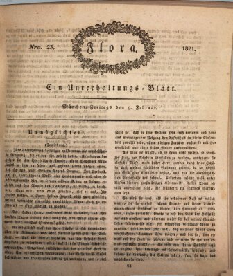 Flora (Baierische National-Zeitung) Freitag 9. Februar 1821
