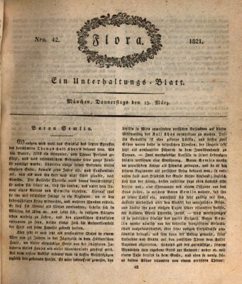 Flora (Baierische National-Zeitung) Donnerstag 15. März 1821