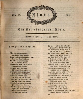 Flora (Baierische National-Zeitung) Freitag 23. März 1821