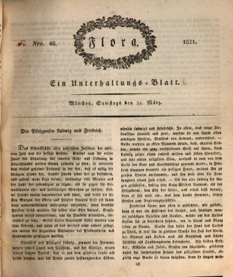 Flora (Baierische National-Zeitung) Samstag 24. März 1821