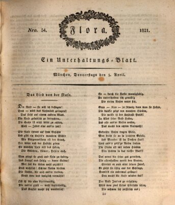 Flora (Baierische National-Zeitung) Donnerstag 5. April 1821