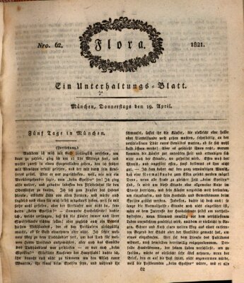 Flora (Baierische National-Zeitung) Donnerstag 19. April 1821