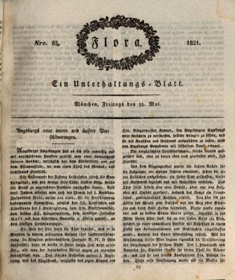 Flora (Baierische National-Zeitung) Freitag 25. Mai 1821