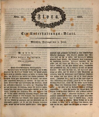 Flora (Baierische National-Zeitung) Freitag 8. Juni 1821