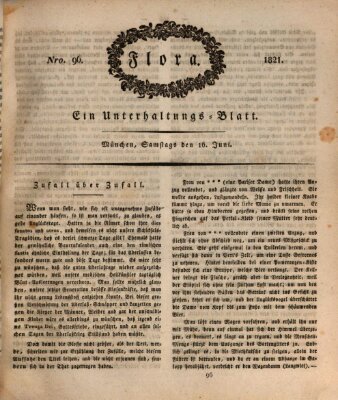 Flora (Baierische National-Zeitung) Samstag 16. Juni 1821