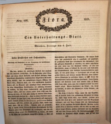 Flora (Baierische National-Zeitung) Freitag 6. Juli 1821