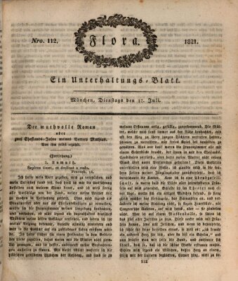 Flora (Baierische National-Zeitung) Dienstag 17. Juli 1821