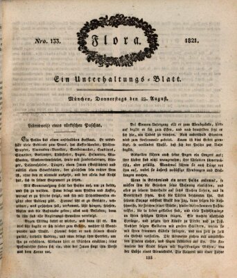 Flora (Baierische National-Zeitung) Donnerstag 23. August 1821