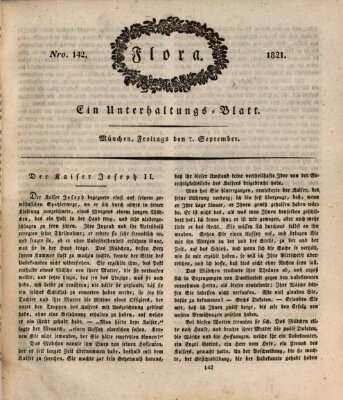 Flora (Baierische National-Zeitung) Freitag 7. September 1821