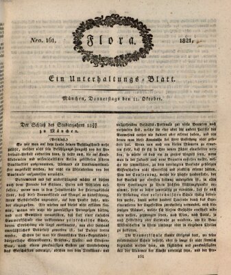 Flora (Baierische National-Zeitung) Donnerstag 11. Oktober 1821