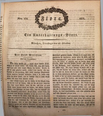 Flora (Baierische National-Zeitung) Dienstag 16. Oktober 1821