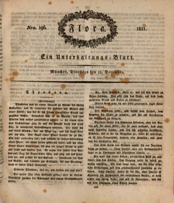 Flora (Baierische National-Zeitung) Dienstag 11. Dezember 1821