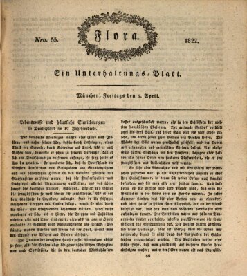 Flora (Baierische National-Zeitung) Freitag 5. April 1822