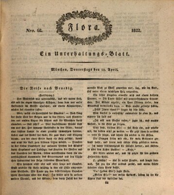 Flora (Baierische National-Zeitung) Donnerstag 18. April 1822