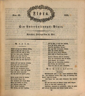 Flora (Baierische National-Zeitung) Freitag 24. Mai 1822