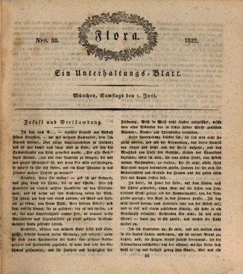 Flora (Baierische National-Zeitung) Samstag 1. Juni 1822