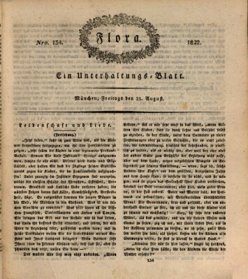 Flora (Baierische National-Zeitung) Freitag 23. August 1822