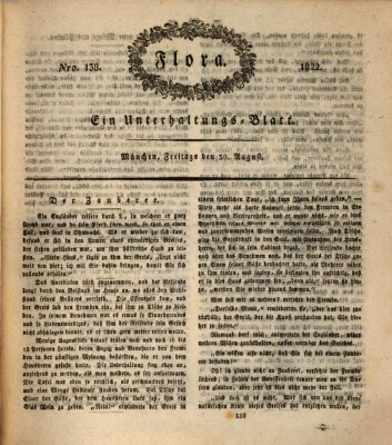 Flora (Baierische National-Zeitung) Freitag 30. August 1822