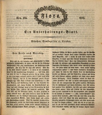 Flora (Baierische National-Zeitung) Samstag 12. Oktober 1822