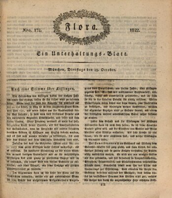 Flora (Baierische National-Zeitung) Dienstag 29. Oktober 1822