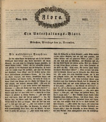 Flora (Baierische National-Zeitung) Dienstag 31. Dezember 1822