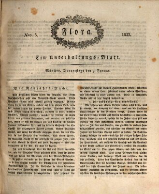 Flora (Baierische National-Zeitung) Donnerstag 9. Januar 1823