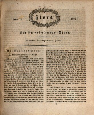 Flora (Baierische National-Zeitung) Dienstag 21. Januar 1823