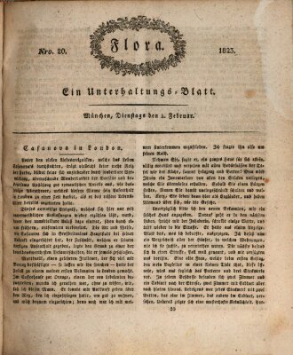 Flora (Baierische National-Zeitung) Dienstag 4. Februar 1823