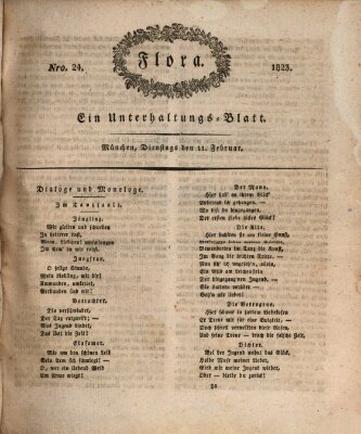 Flora (Baierische National-Zeitung) Dienstag 11. Februar 1823