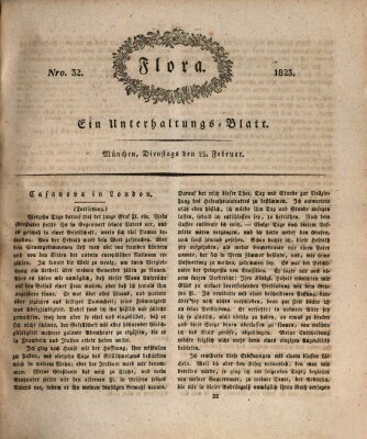 Flora (Baierische National-Zeitung) Dienstag 25. Februar 1823