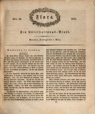 Flora (Baierische National-Zeitung) Freitag 7. März 1823