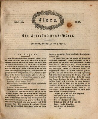 Flora (Baierische National-Zeitung) Dienstag 8. April 1823