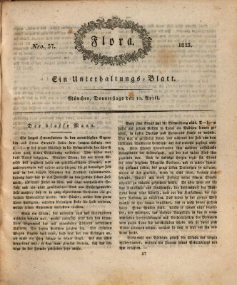 Flora (Baierische National-Zeitung) Donnerstag 10. April 1823