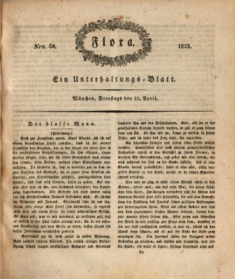 Flora (Baierische National-Zeitung) Dienstag 22. April 1823