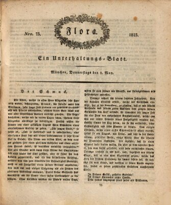 Flora (Baierische National-Zeitung) Donnerstag 8. Mai 1823