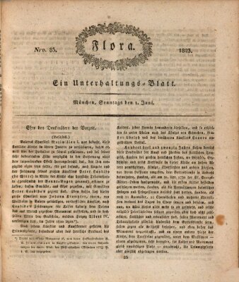 Flora (Baierische National-Zeitung) Sonntag 1. Juni 1823