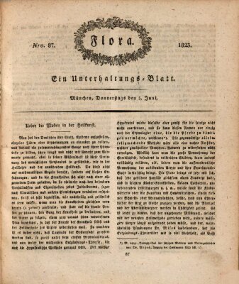 Flora (Baierische National-Zeitung) Donnerstag 5. Juni 1823