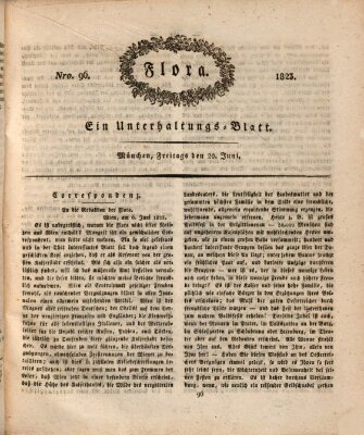 Flora (Baierische National-Zeitung) Freitag 20. Juni 1823