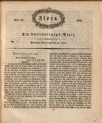 Flora (Baierische National-Zeitung) Sonntag 22. Juni 1823