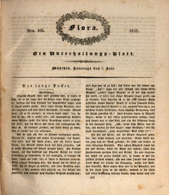 Flora (Baierische National-Zeitung) Sonntag 6. Juli 1823